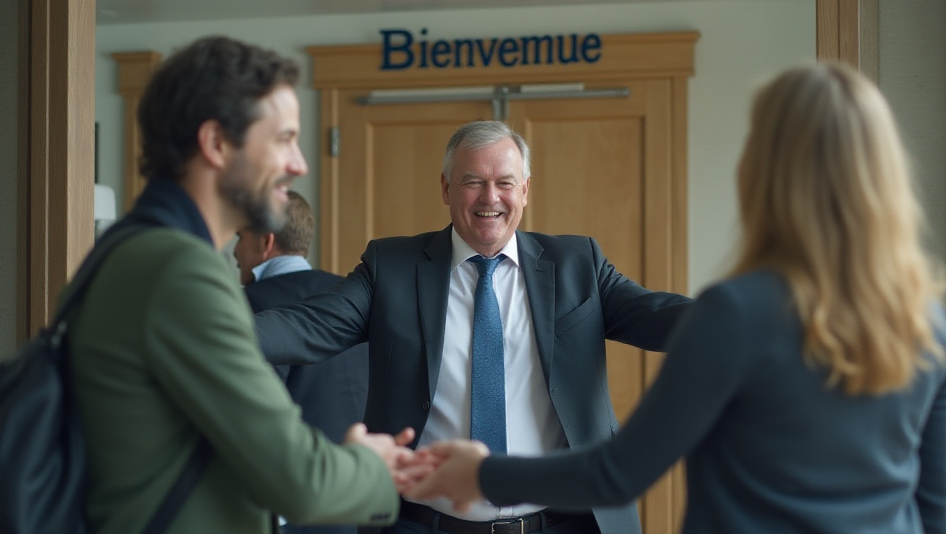 Illustration pour le mot 'favorable'