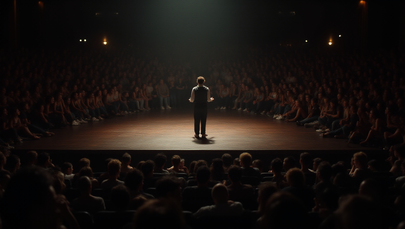 Illustration pour le mot 'figurant'