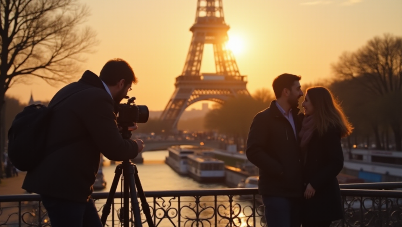 Illustration pour le mot 'filmer'