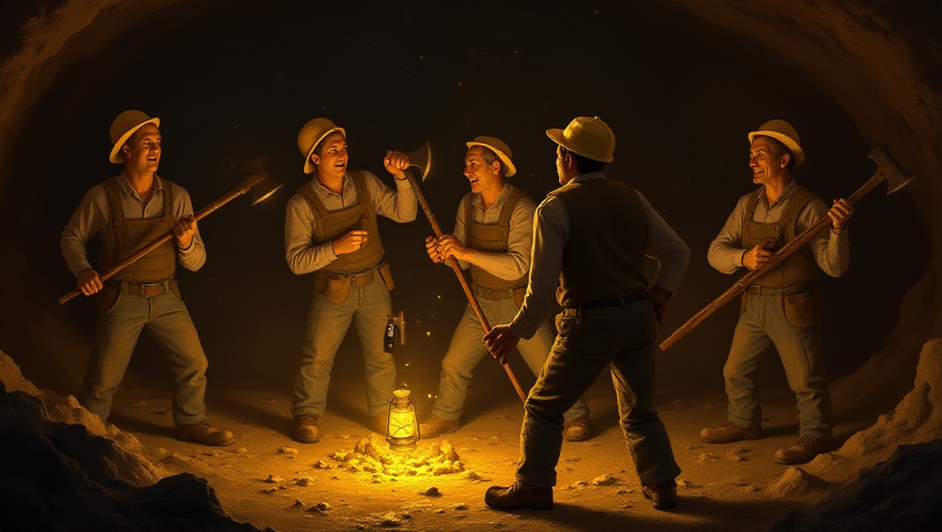 Illustration pour le mot 'filon'