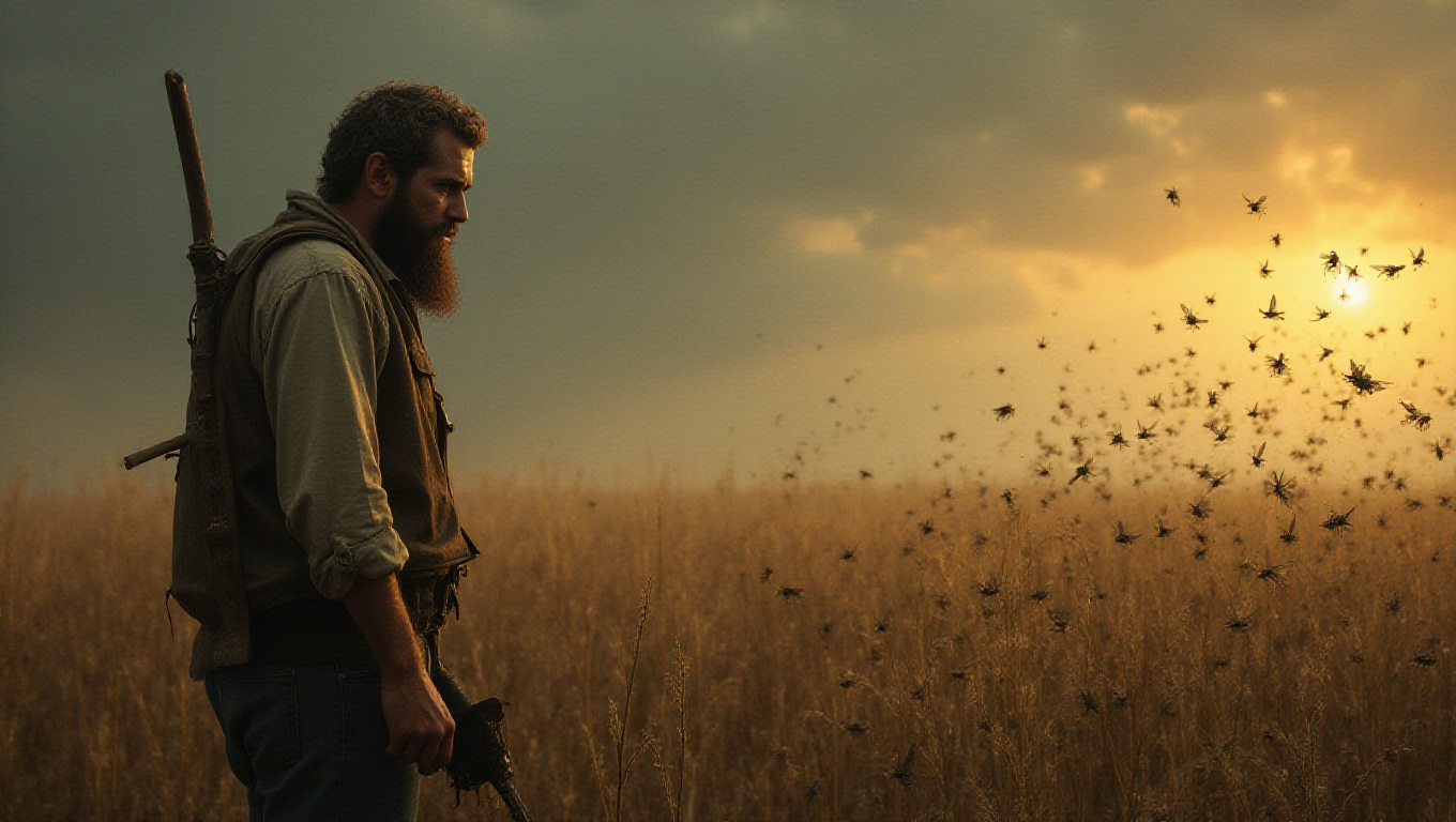 Illustration pour le mot 'fléau'