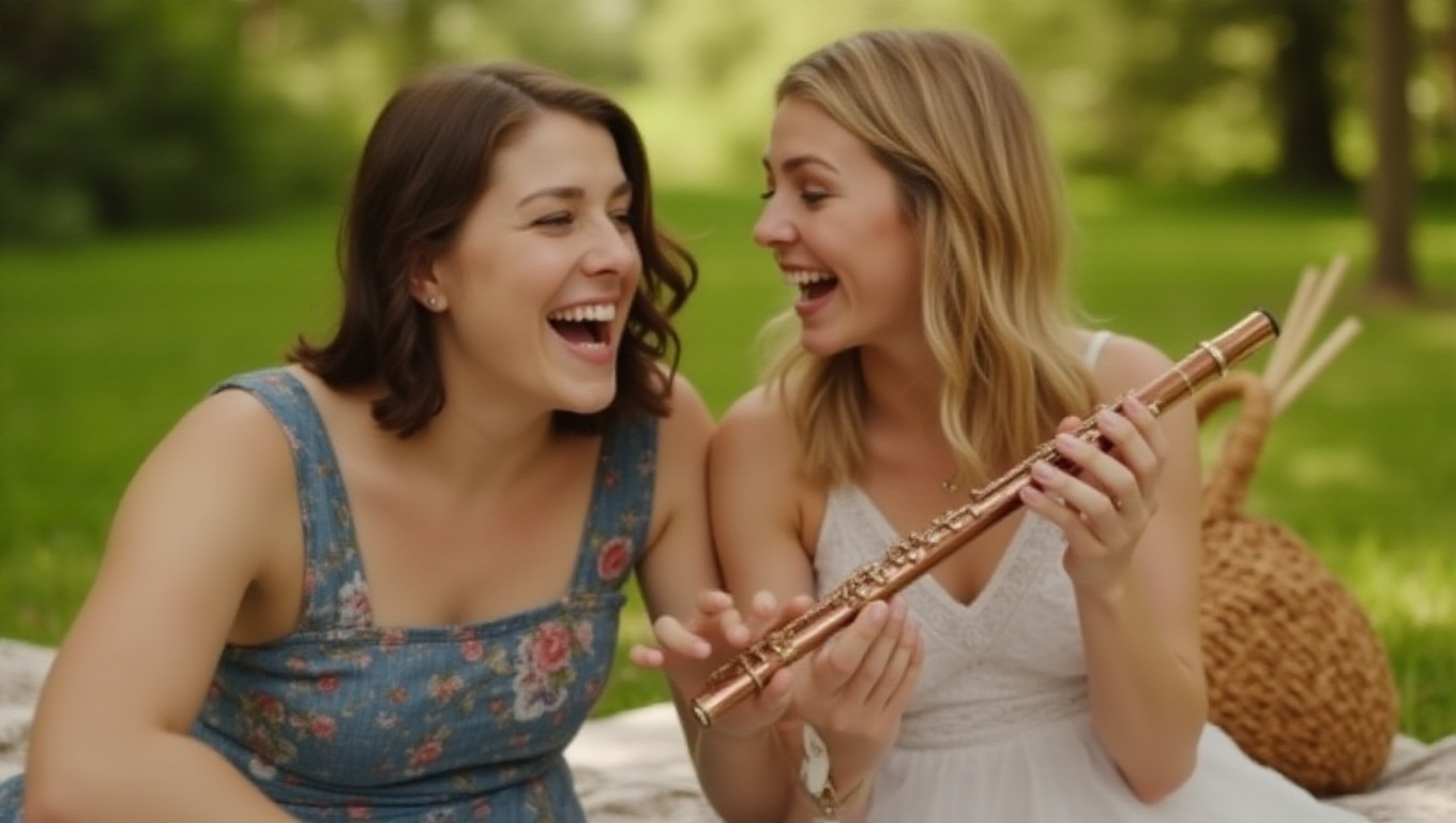 Illustration pour le mot 'flûte'