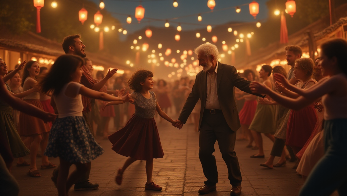 Illustration pour le mot 'folk'