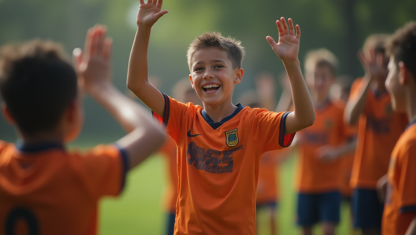 Illustration pour le mot 'footballeur'