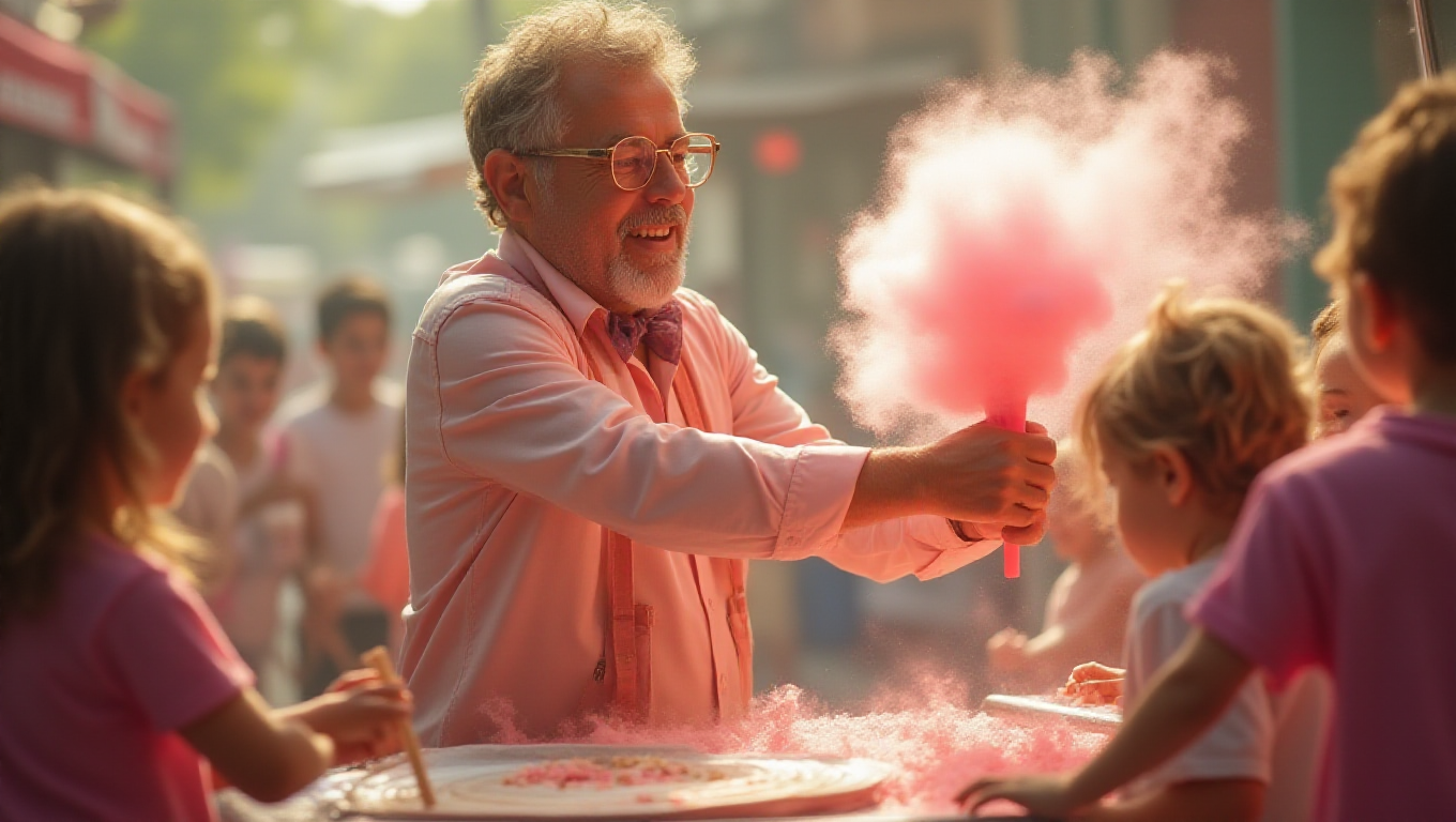 Illustration pour le mot 'forain'