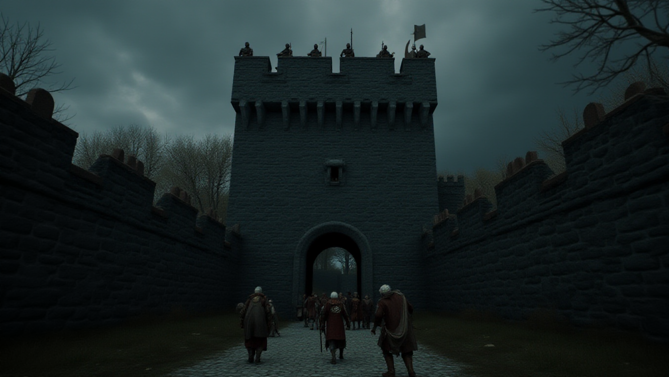 Illustration pour le mot 'forteresse'