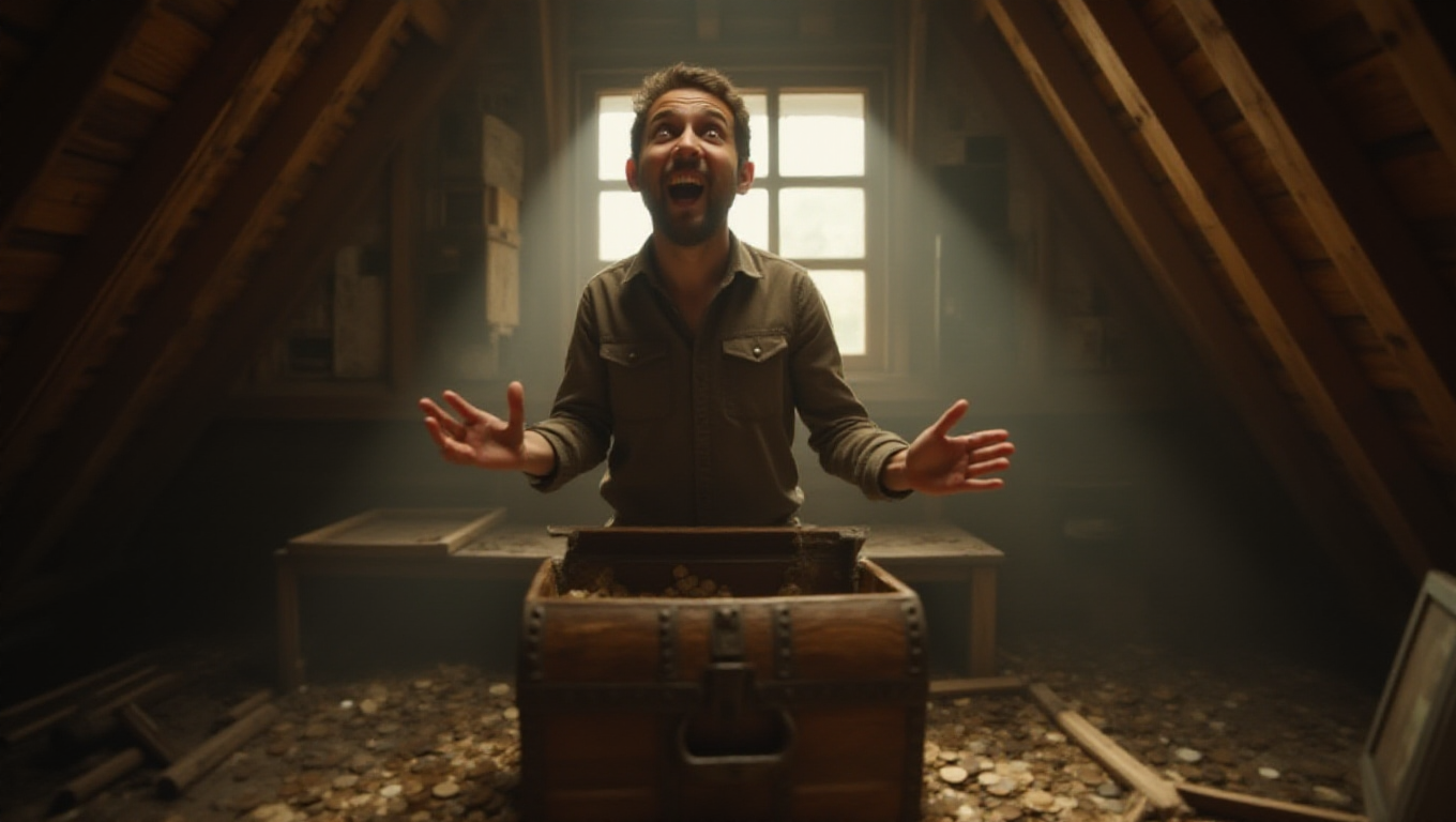 Illustration pour le mot 'fortuné'