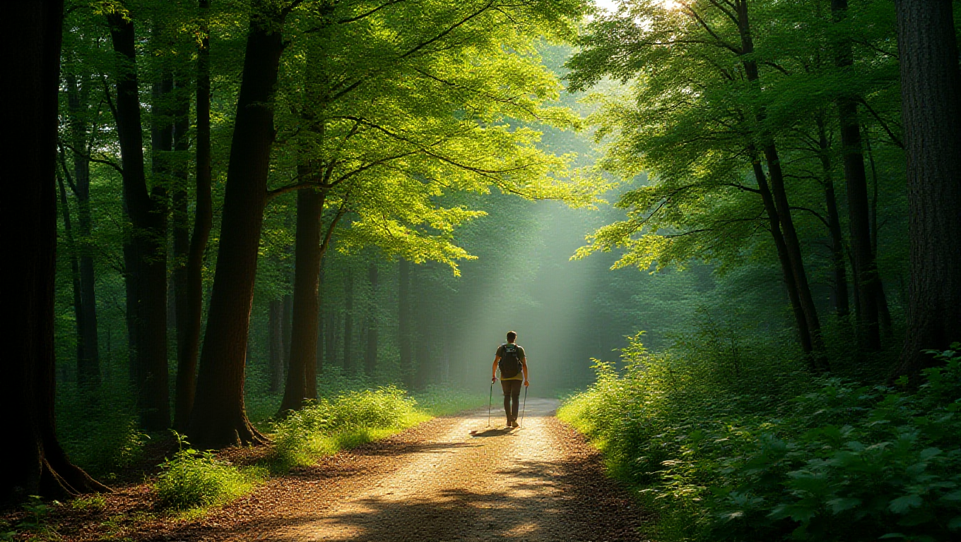 Illustration pour le mot 'forêt'