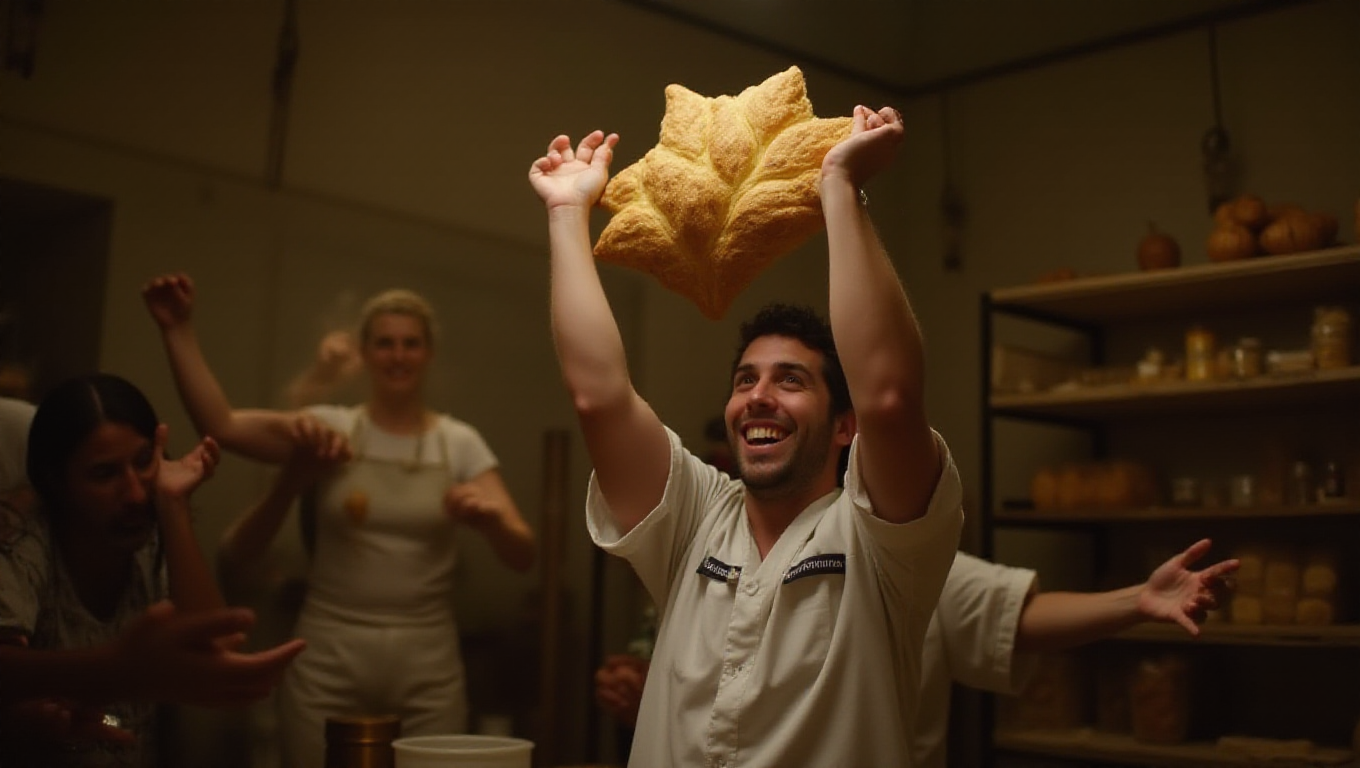 Illustration pour le mot 'fougasse'