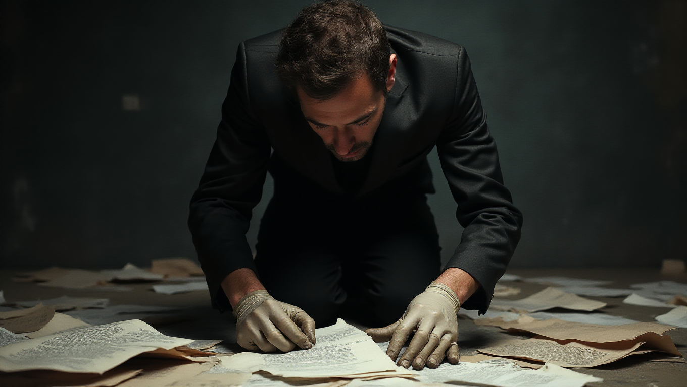 Illustration pour le mot 'fouille'