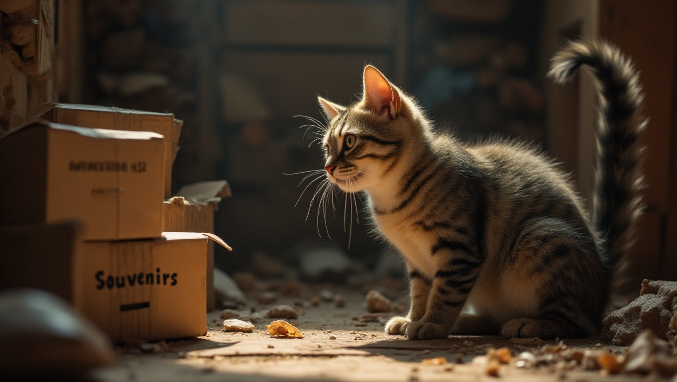 Illustration pour le mot 'fouiner'