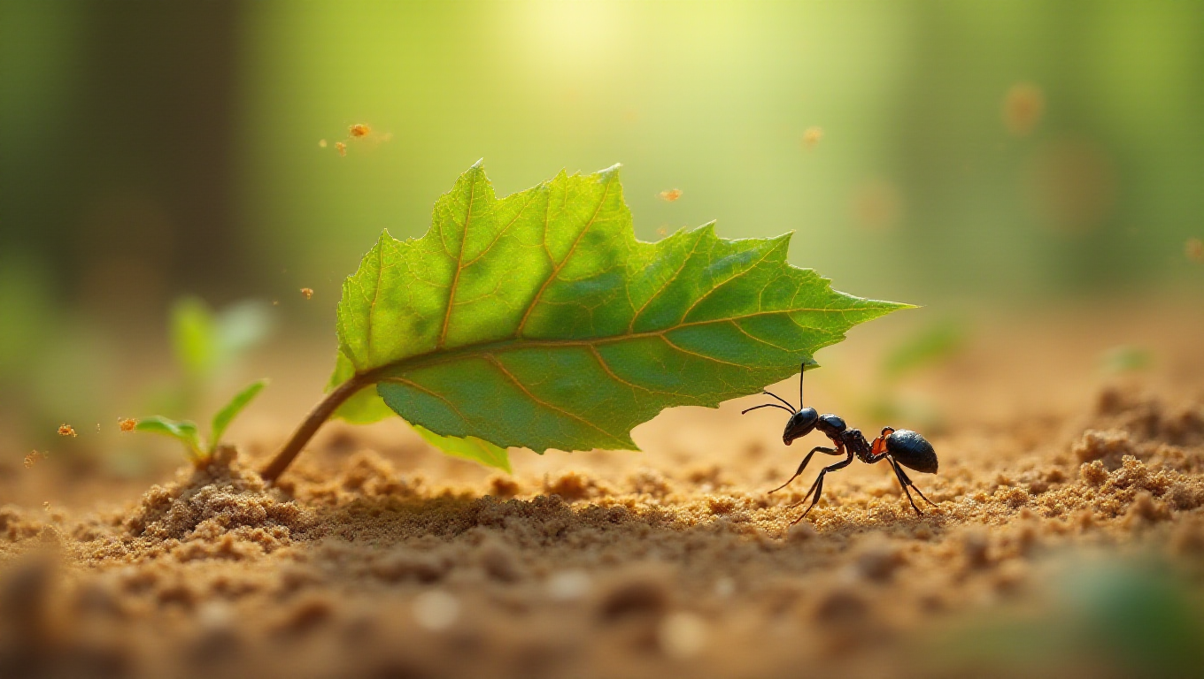 Illustration pour le mot 'fourmi'