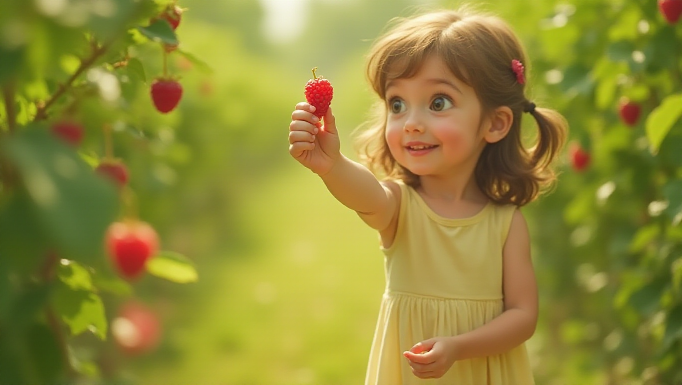 Illustration pour le mot 'framboise'