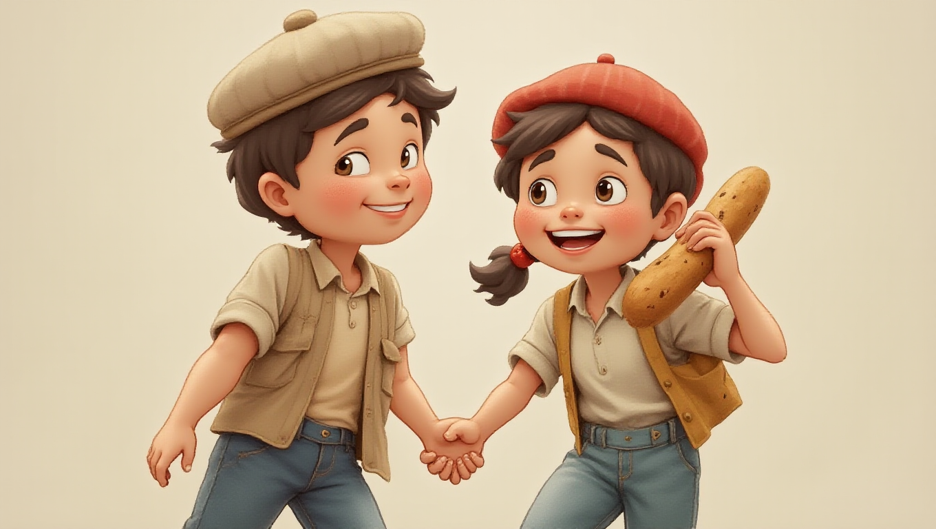 Illustration pour le mot 'fraternité'