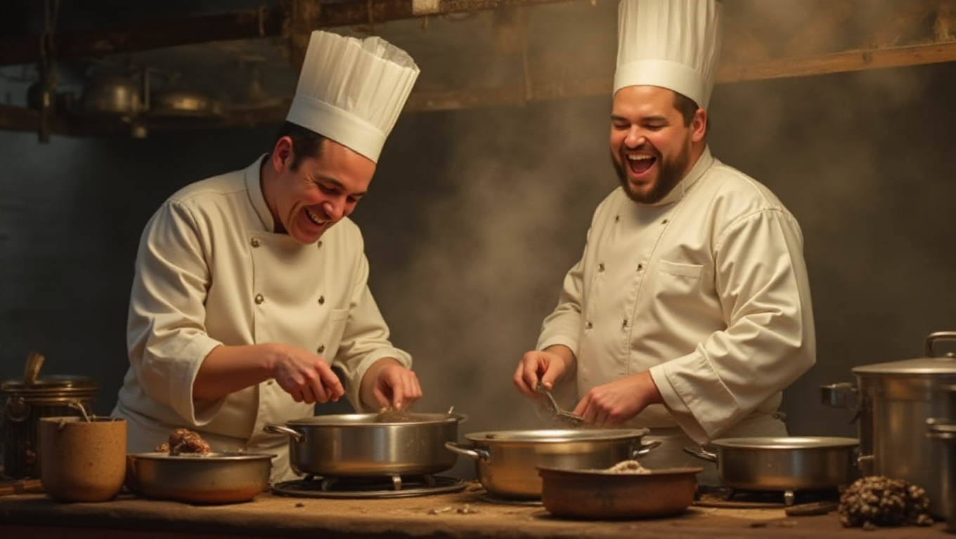 Illustration pour le mot 'fricoter'