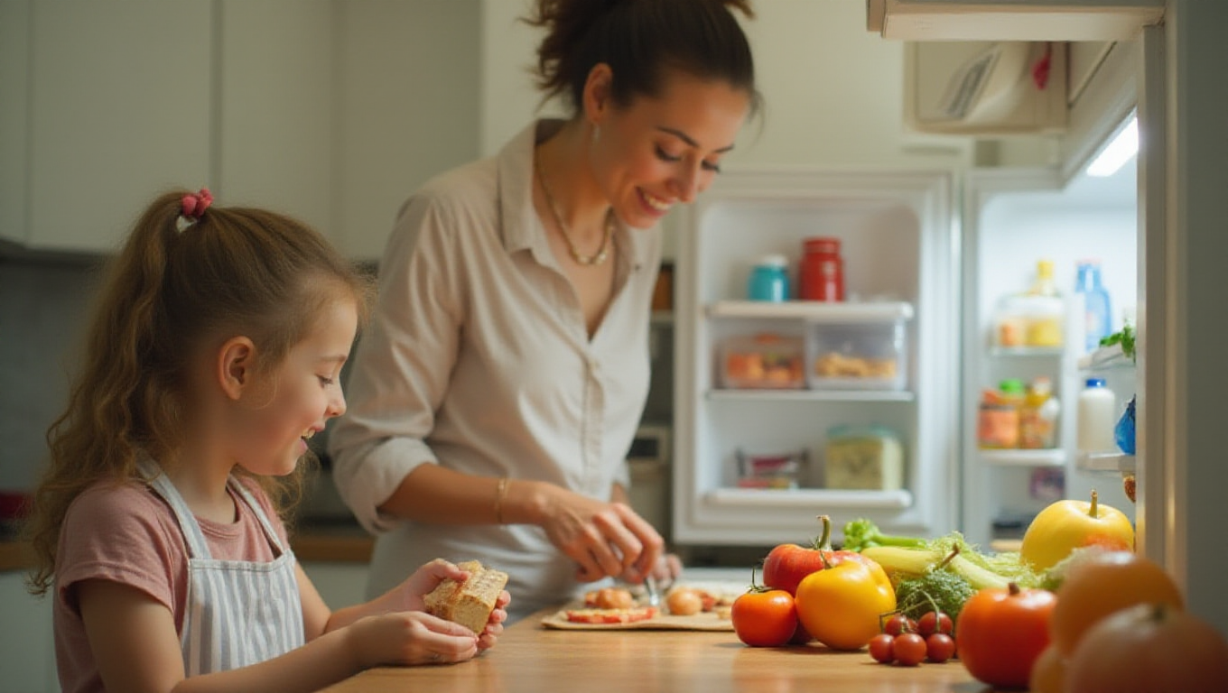 Illustration pour le mot 'frigo'