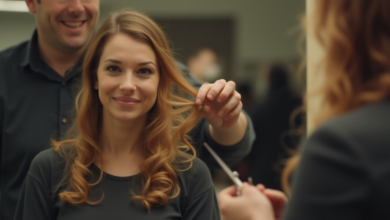 Illustration pour le mot 'friser'