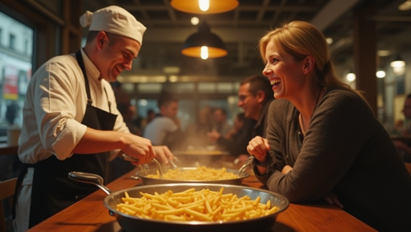 Illustration pour le mot 'frite'