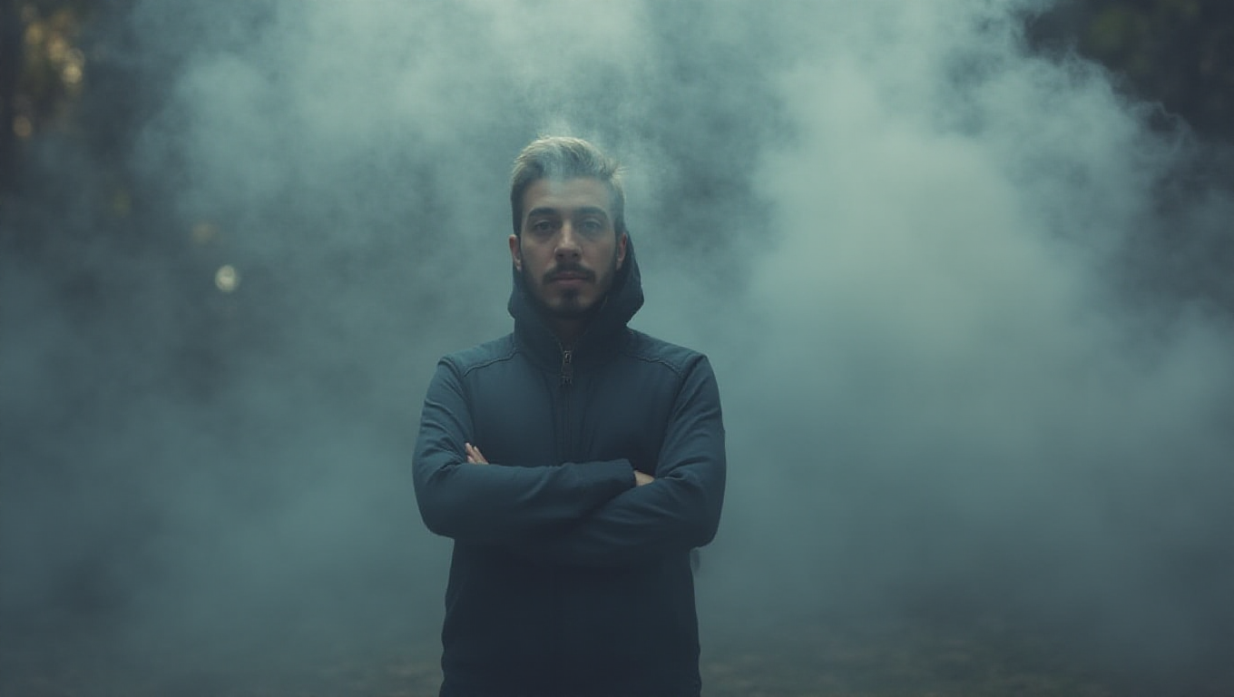 Illustration pour le mot 'fumant'