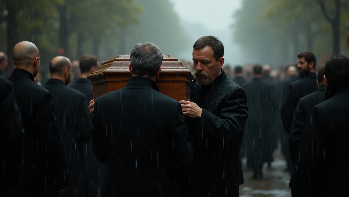 Illustration pour le mot 'funérailles'