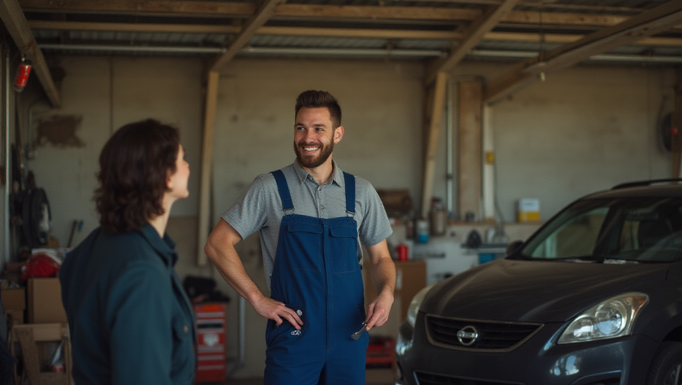 Illustration pour le mot 'garage'