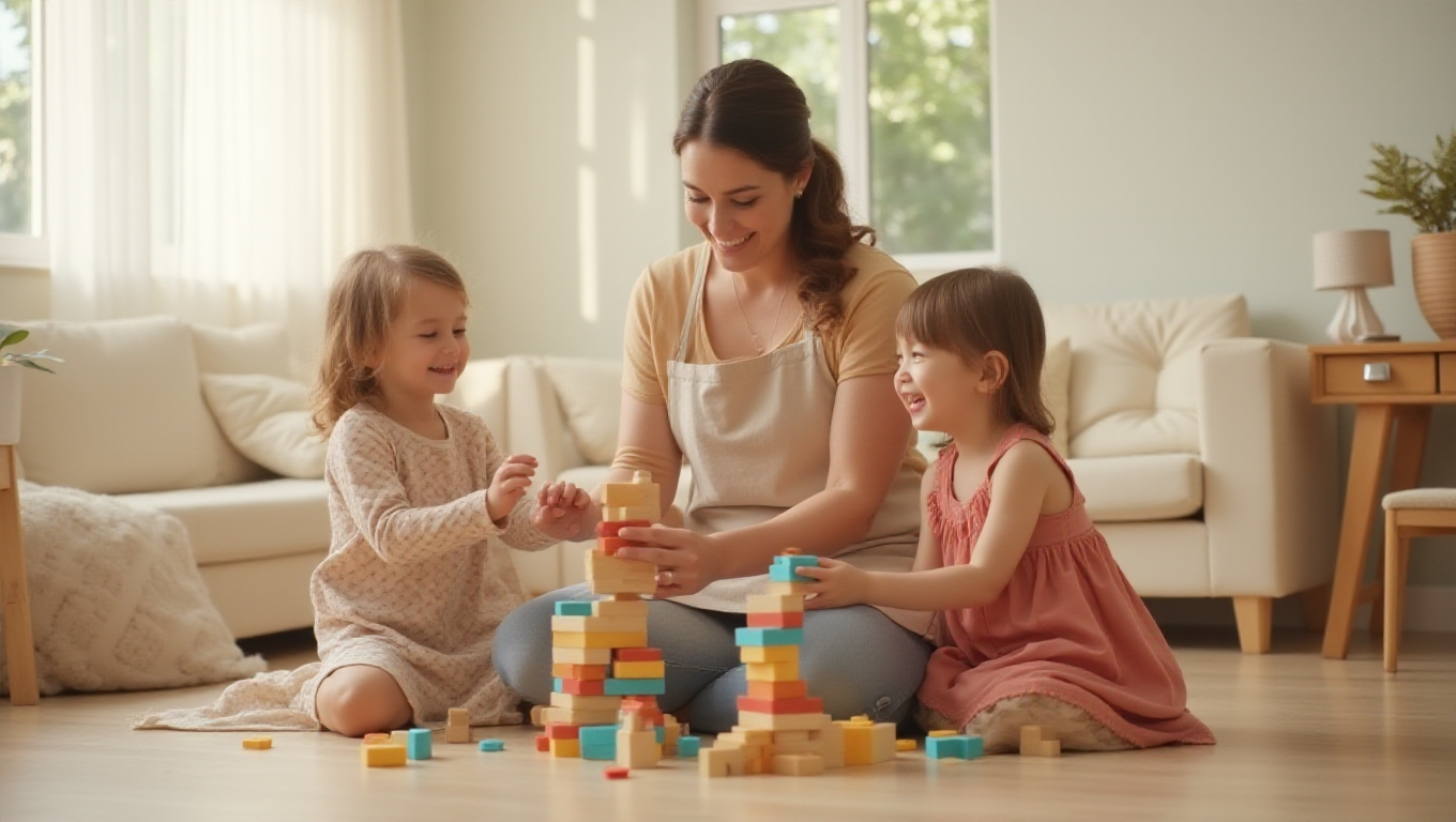 Illustration pour le mot 'garderie'