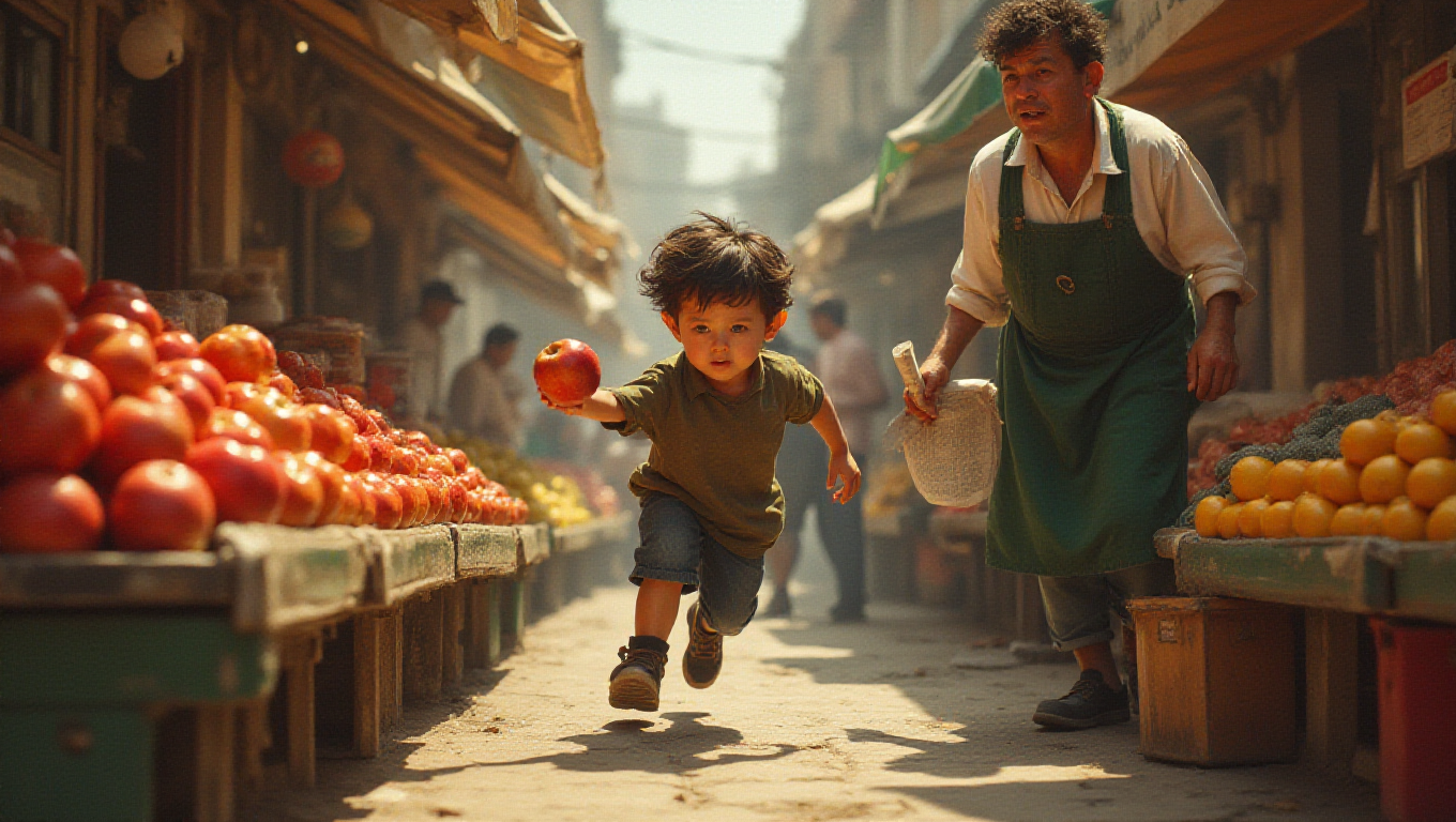 Illustration pour le mot 'garnement'