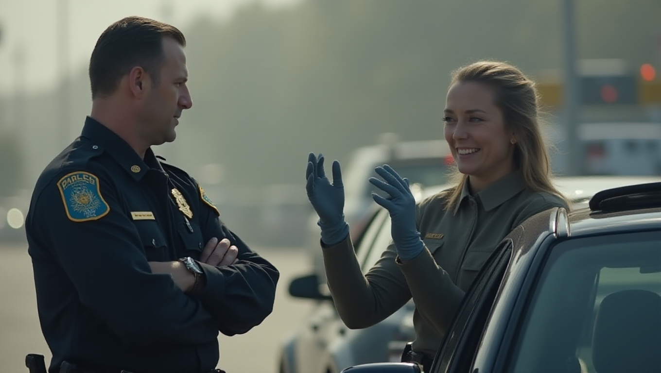 Illustration pour le mot 'gendarme'