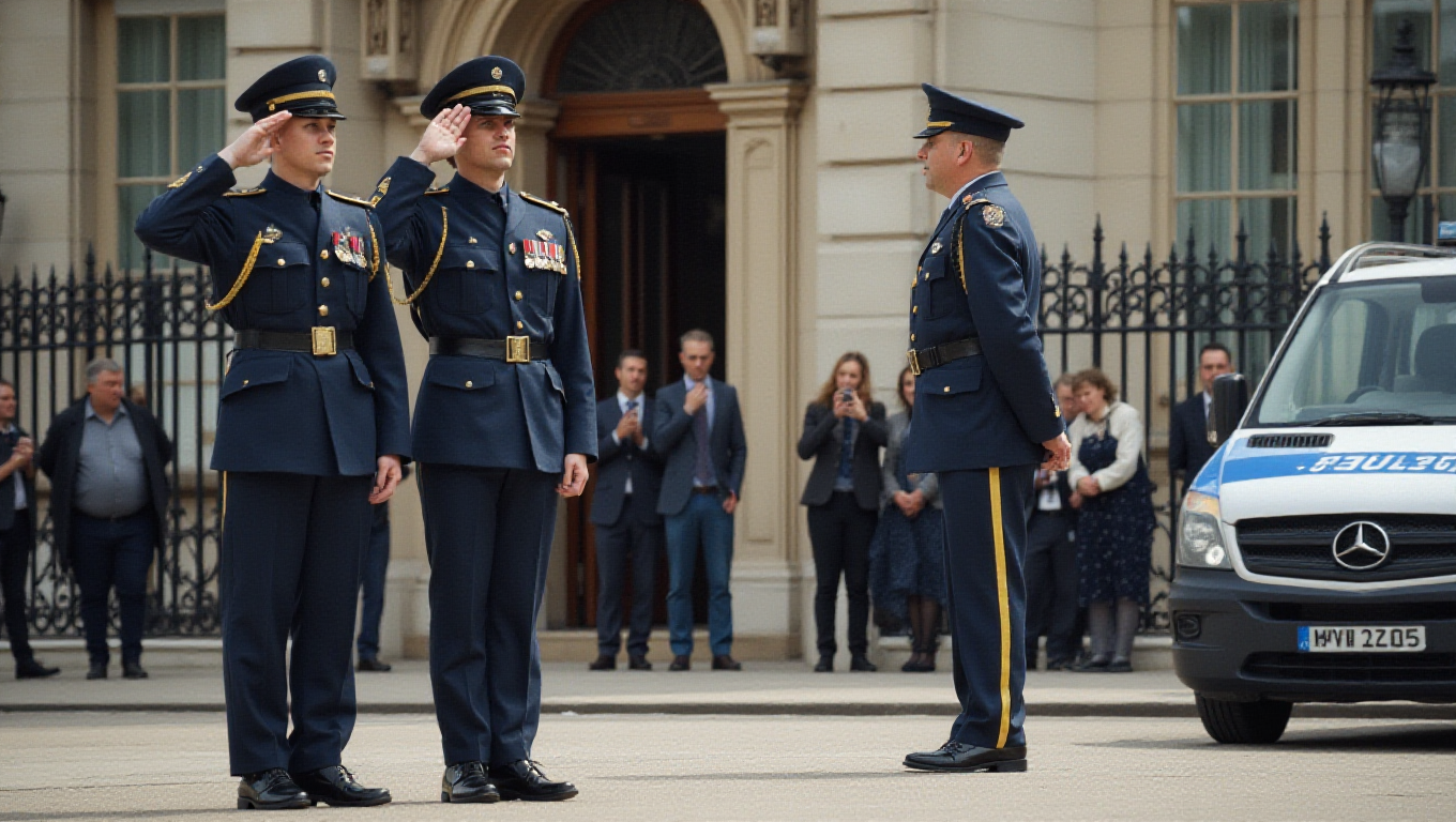 Illustration pour le mot 'gendarmerie'