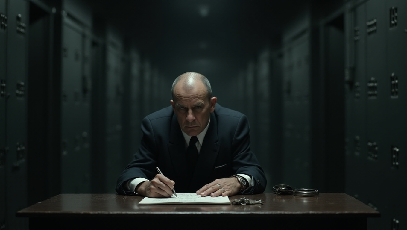 Illustration pour le mot 'geôlier'