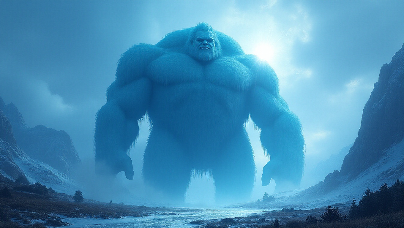 Illustration pour le mot 'glacier'