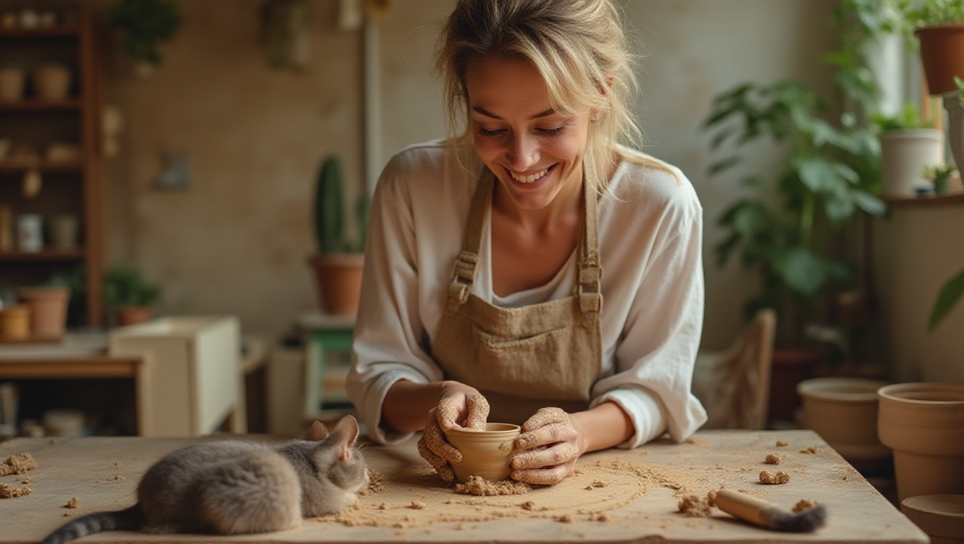 Illustration pour le mot 'glaise'