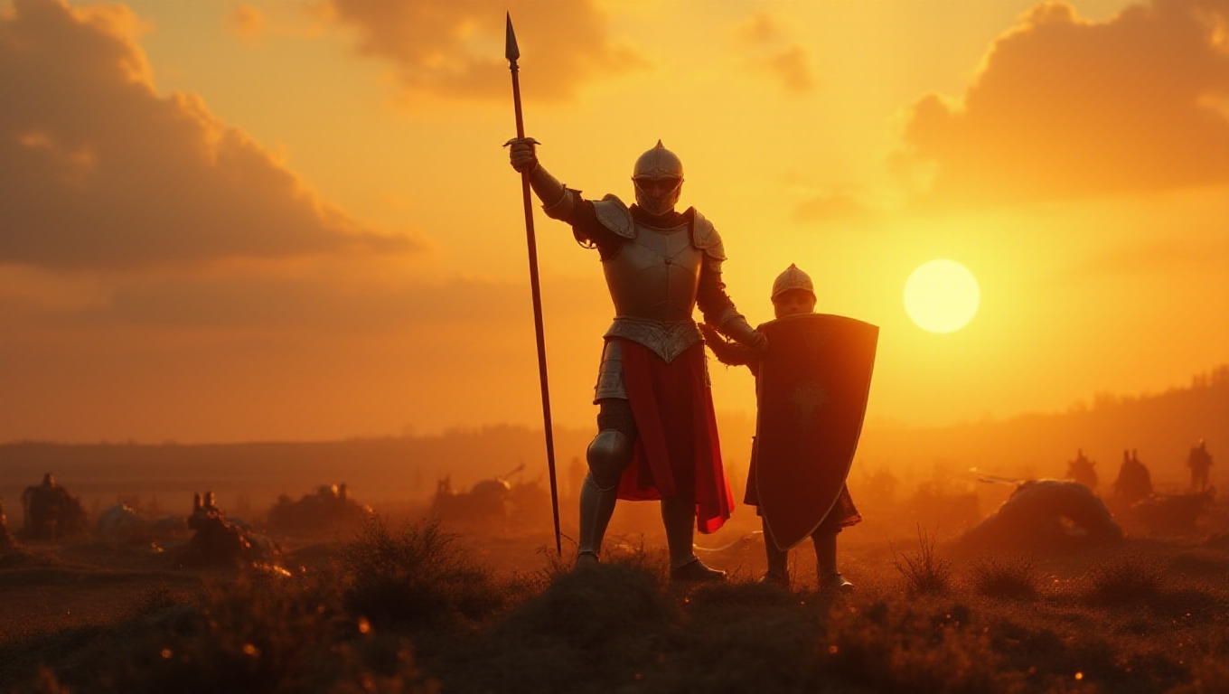 Illustration pour le mot 'glaive'