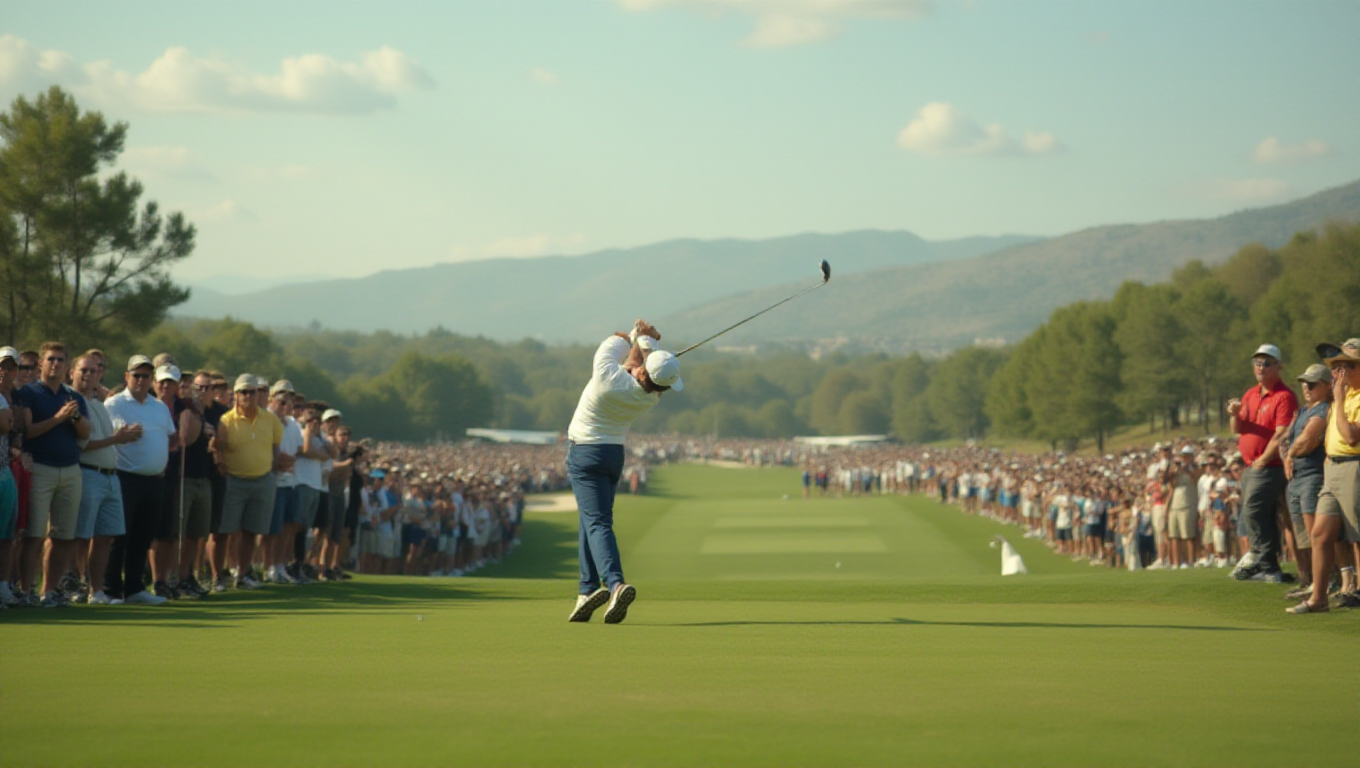 Illustration pour le mot 'golf'