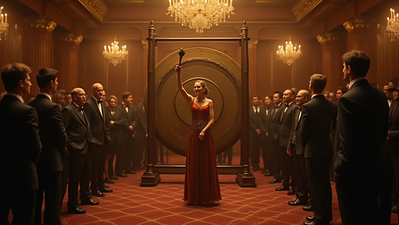 Illustration pour le mot 'gong'