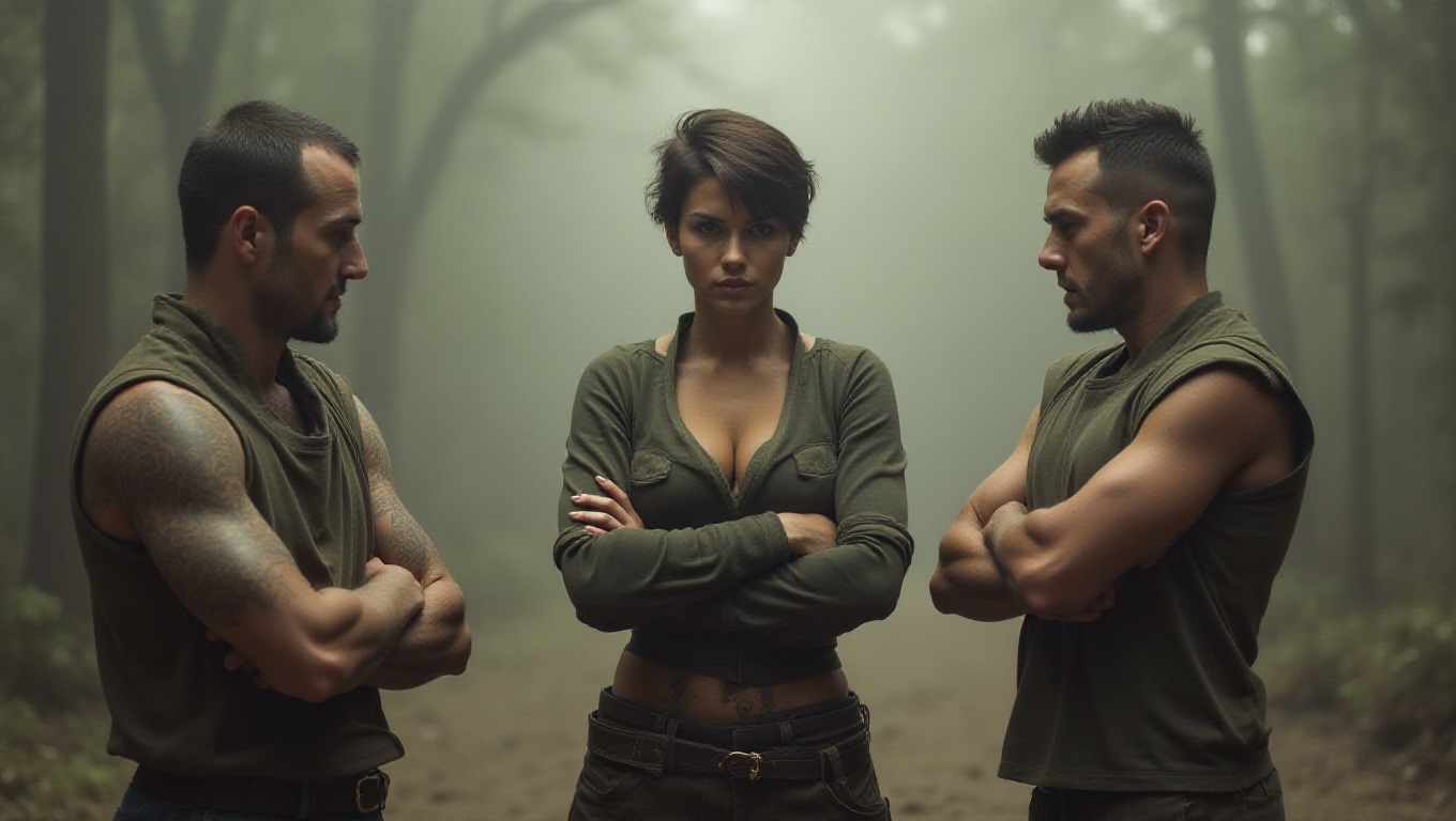 Illustration pour le mot 'gouine'