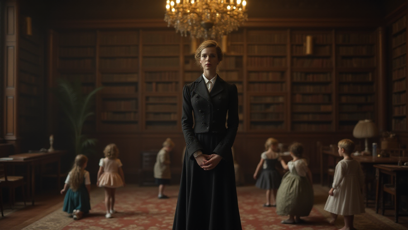 Illustration pour le mot 'gouvernante'