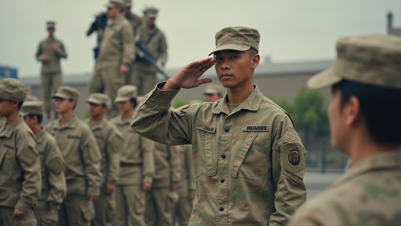 Illustration pour le mot 'gradé'