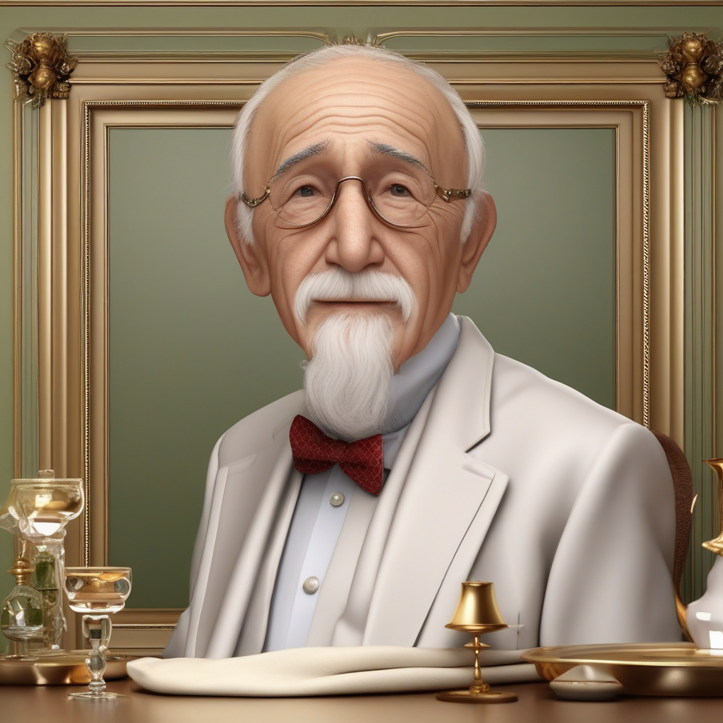 Illustration pour le mot 'grand-papa'