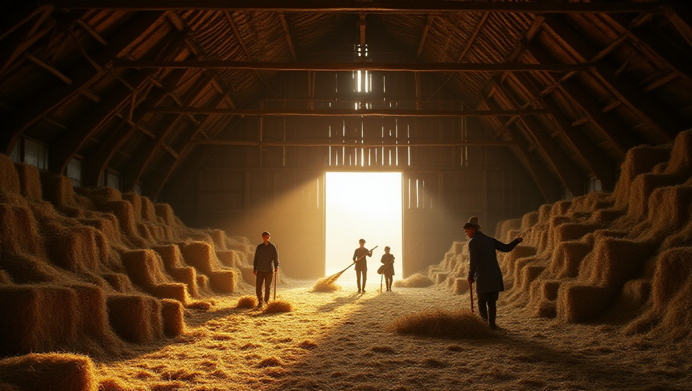 Illustration pour le mot 'grange'