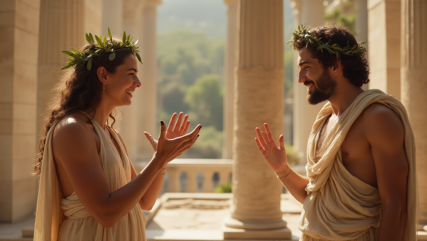 Illustration pour le mot 'grec'