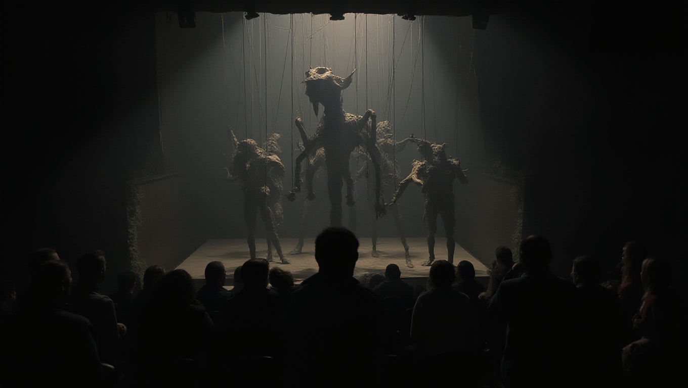 Illustration pour le mot 'grotesque'