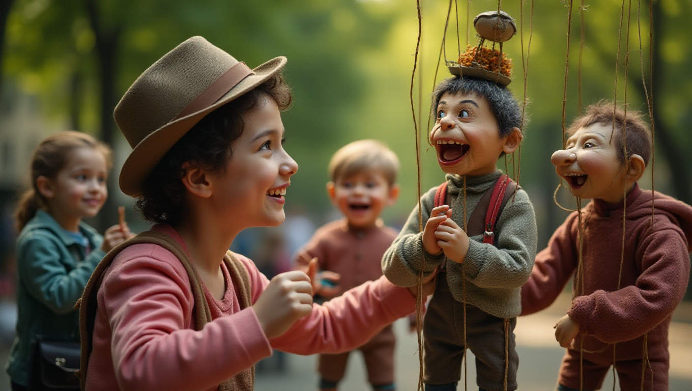 Illustration pour le mot 'guignol'