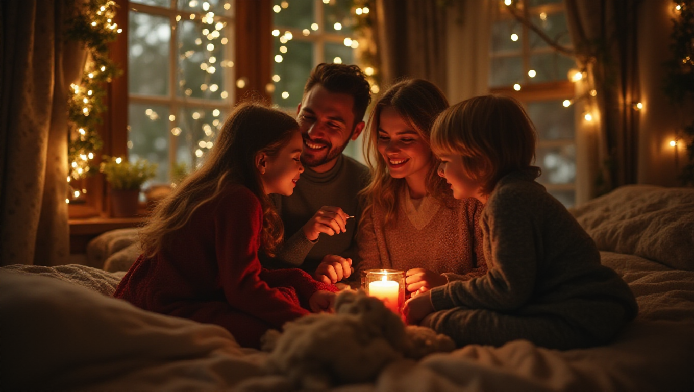 Illustration pour le mot 'guirlande'