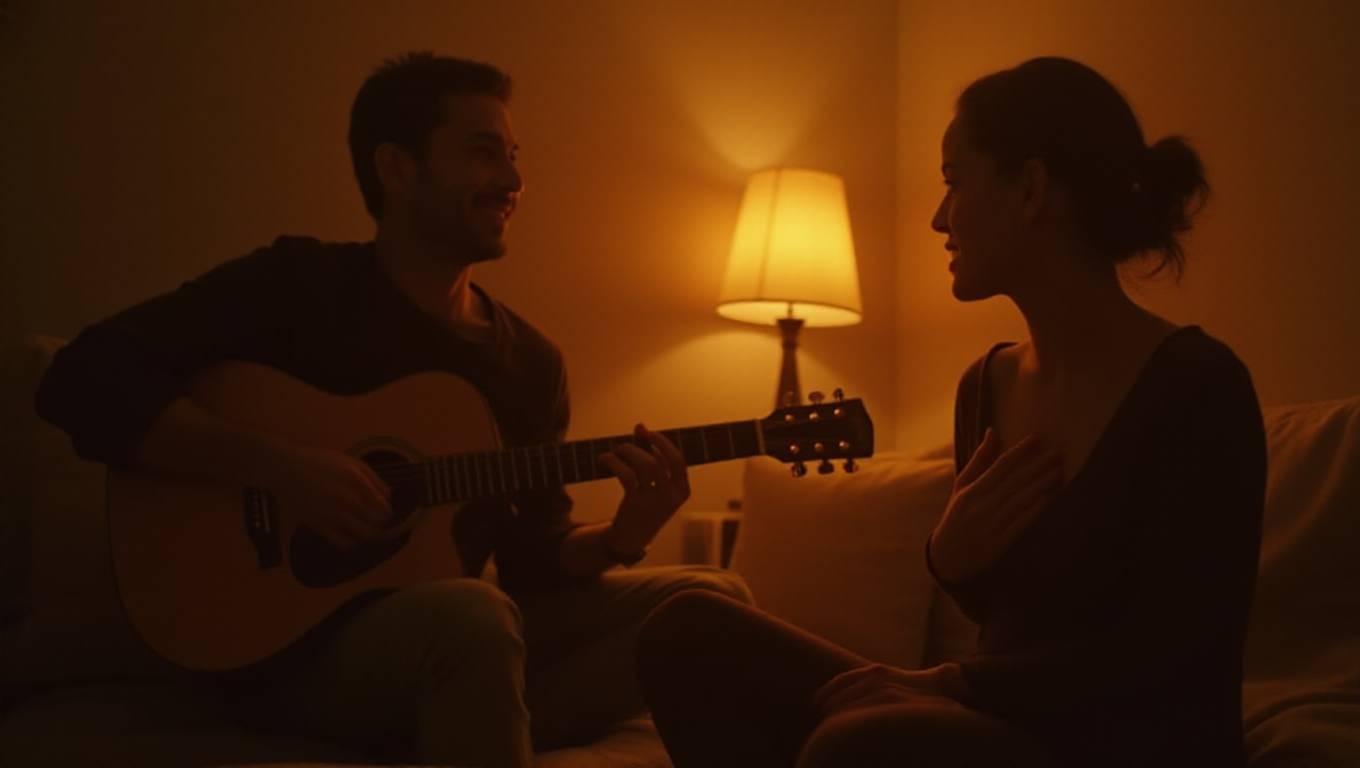 Illustration pour le mot 'guitare'