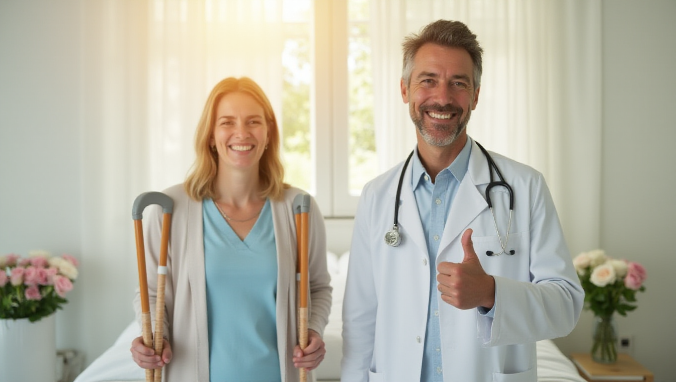 Illustration pour le mot 'guéri'