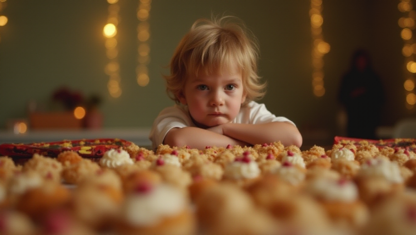 Illustration pour le mot 'gâté'