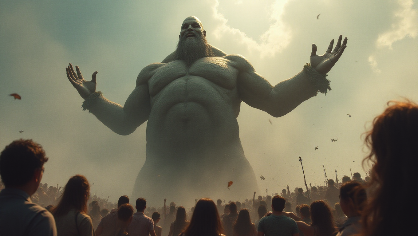 Illustration pour le mot 'géant'