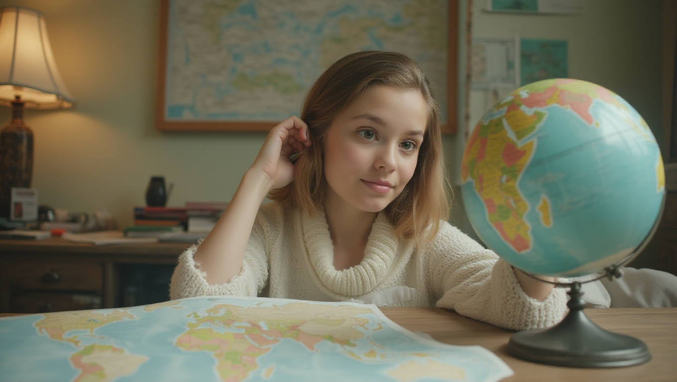 Illustration pour le mot 'géographie'