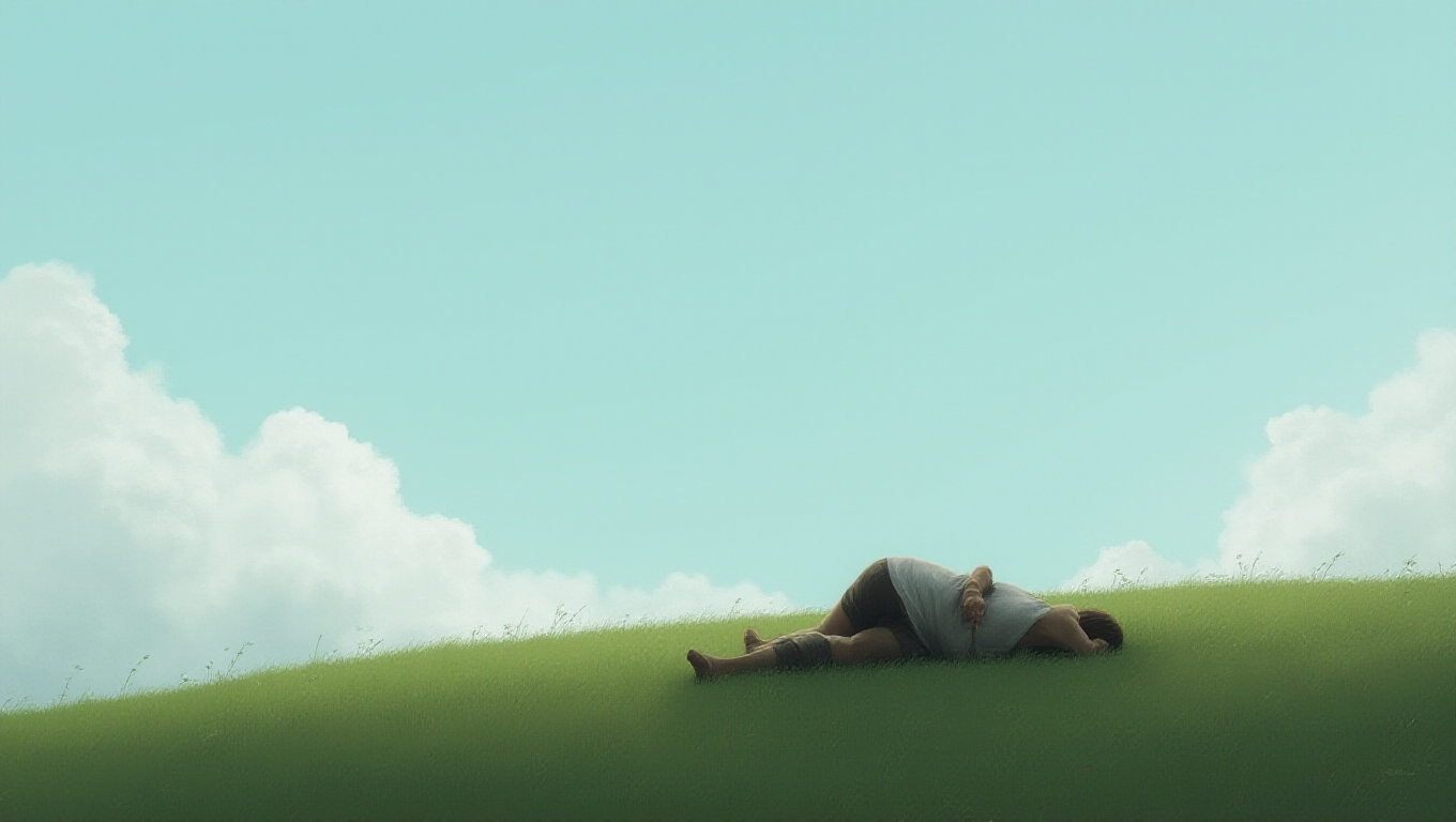 Illustration pour le mot 'gésir'